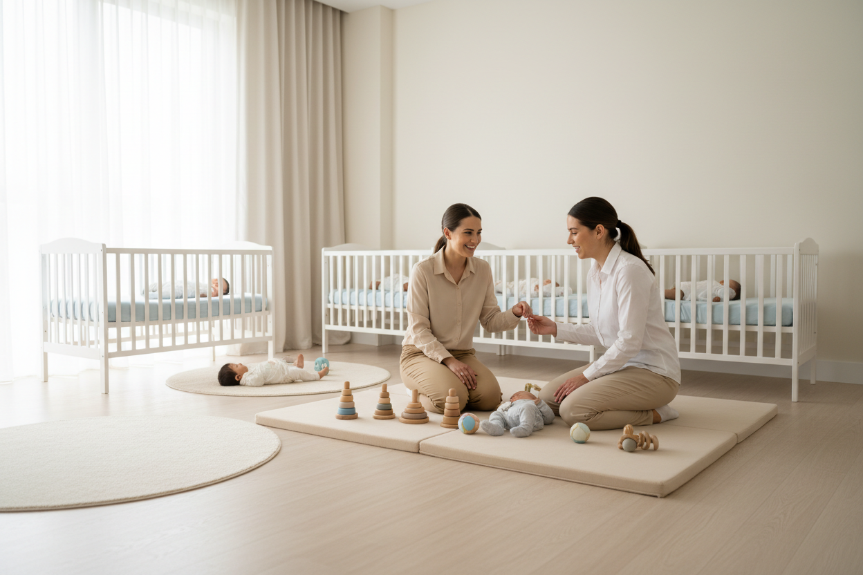 Infant program at Daly Grove Daycare & OSC in Mill Woods