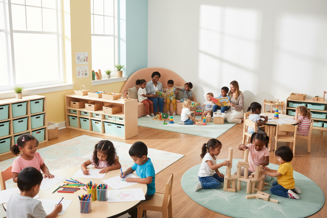 Preschool program at Daly Grove Daycare & OSC in Mill Woods