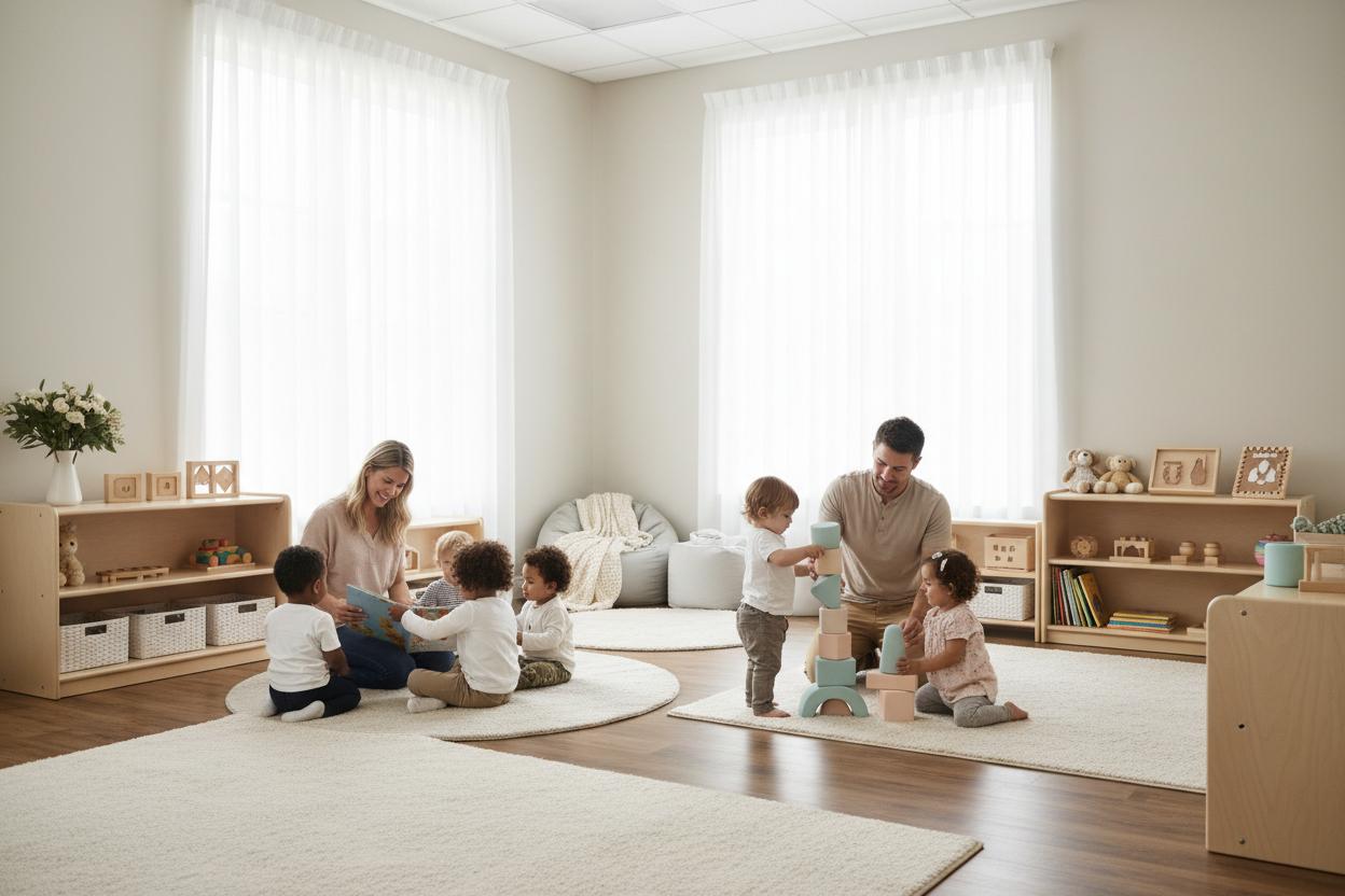 Toddler program at Daly Grove Daycare & OSC in Mill Woods